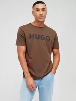 Hugo Dulivio Logo Dark Green T-Shirt