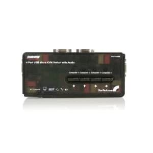 StarTech SV411KUSB KVM audio switch USB 4 ports 1 local user