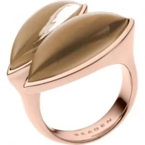 Ladies Skagen PVD rose plating Size M.5 Ring