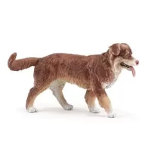 Papo Dog and Cat Companions Australian Shepherd Toy Figure, 3...