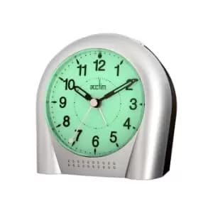 Acctim Sweeper Alarm Clock Silver