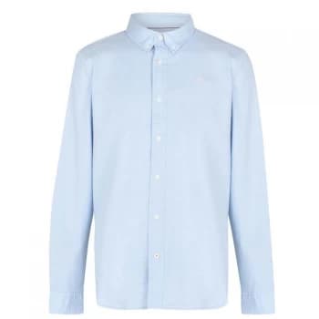 Timberland Long Sleeve Button Down Oxford Shirt - Sky Blue