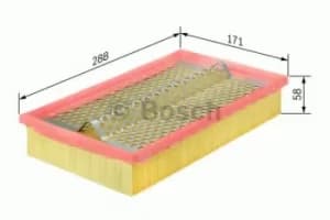 Bosch 1457429875 Air Filter Insert S9875