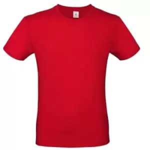 B&C Mens #E150 Tee (2XL) (Red)
