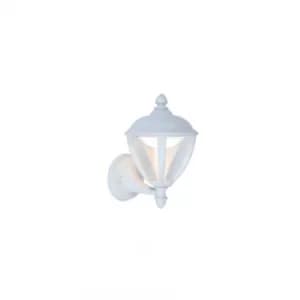 Unite 9W LED Vintage Wall Up Lantern White