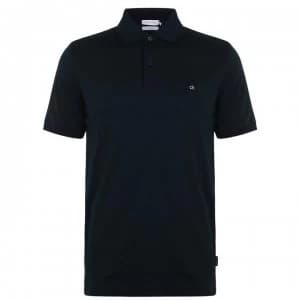 Calvin Klein Soft Cotton Polo Shirt - Teal MSF