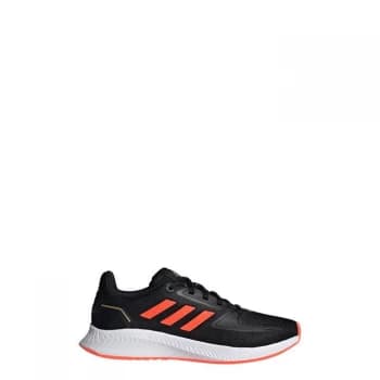 adidas Runfalcon 2.0 Shoes Kids - Core Black / Solar Red / Cloud