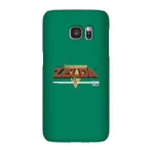 Nintendo The Legend Of Zelda Retro Logo Phone Case - Samsung S7 - Snap Case - Gloss