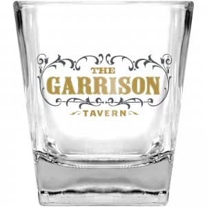 Peaky Blinders Garrison Drinking Glass and Stones Set