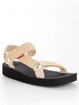 Levis Levis Cadys Low Sandal - Tan, Brown, Size 4, Women