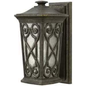 Loops - Outdoor IP44 Wall Light Sconce Autumn LED E27 100W Bulb External d01272