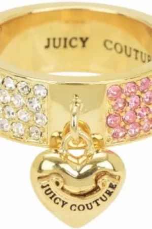 Juicy Couture Jewellery Iconic Gradient Pave Heart Ring JEWEL WJW732-654-8
