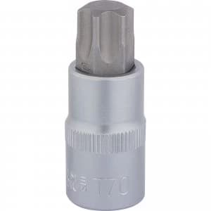 Draper 1/2" Drive 55mm Long Torx Socket Bit 1/2" T70