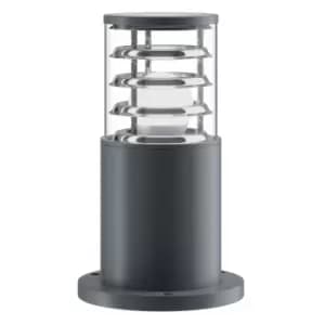 Bronx Outdoor Pedestal Light Grey, IP54