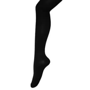Womens/Ladies Ultra Soft Tights (M) (Black)