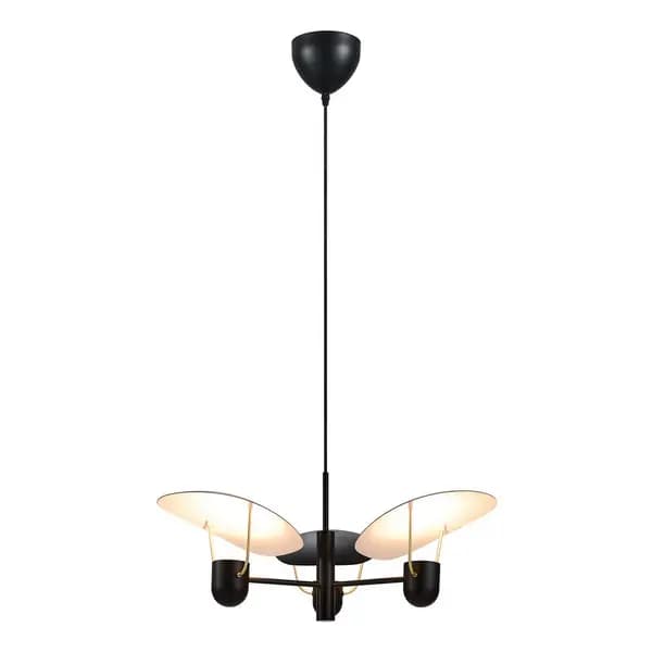 Fabiola Multi Arm Pendant Ceiling Light Black GU10