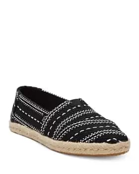 Toms Womens Alpargata Almond Toe Espadrille Loafers
