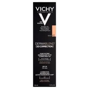 Vichy Dermablend 3D Fluid Foundation 45 Gold 30ml