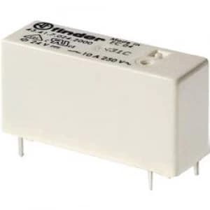 PCB relays 12 Vdc 10 A 1 change over Finder 43.41.