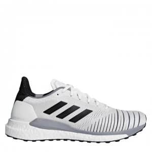 adidas SolarGlide Mens Running Shoes - White/Black