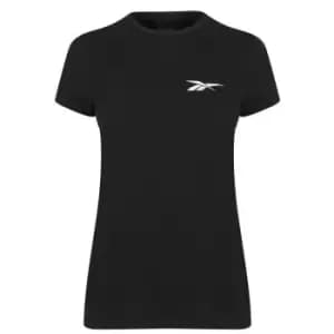 Reebok Abu Dhabi T Shirt Womens - Black