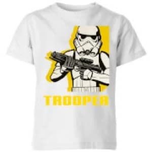 Star Wars Rebels Trooper Kids T-Shirt - White - 11-12 Years