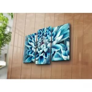 3KBPAT-40 Multicolor Decorative Canvas Painting (3 Pieces)