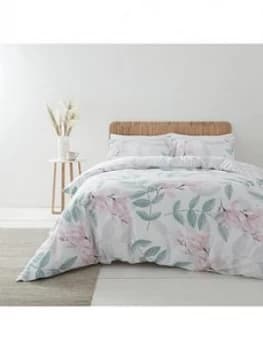 Catherine Lansfield Bianca Anise 400Tc Duvet Set - Db