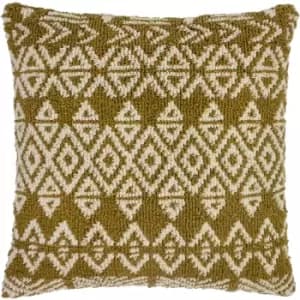 furn. Hatho Cushion Natural/Moss - Natural/Moss