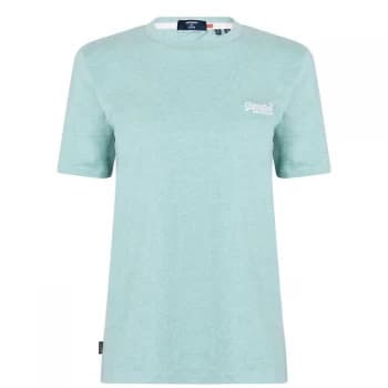 Superdry Orange Label T Shirt - Sage Marl C22