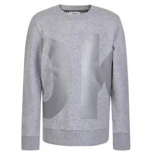 DKNY Logo Sweatshirt - Gris Chine