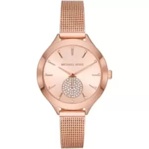 Ladies Michael Kors Stainless Steel Ladiesmetals Slim Runway