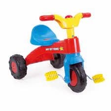 Charles Bentley Dolu My First Pedal Ride On Trike Plastic