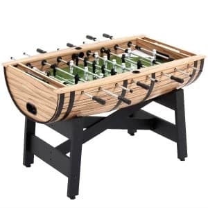 Mightymast Leisure Barrel Table Football - Oak
