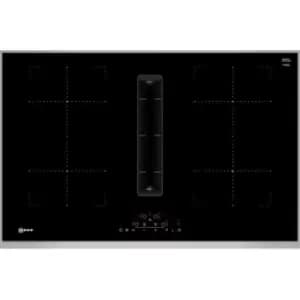 Neff T48TD7BN2 N 70, Induction hob with integrated ventilation system, 80 cm