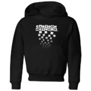 Cartoon Network Logo Fade Kids Hoodie - Black - 11-12 Years