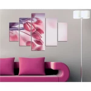 ST130 Multicolor Decorative MDF Painting (5 Pieces)