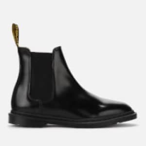 Dr. Martens Mens Graeme II Polished Smooth Leather Chelsea Boots - Black - UK 10 - Black