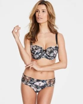 Panache Thea Dark Floral Balcony Bra