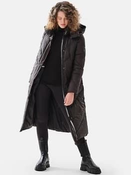 Regatta Longley Full Length Jacket - Black, Size 10, Women