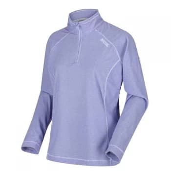 Regatta Womens Montes Half Zip Fleece - LilacBlm/Whi