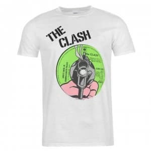 Official The Clash T Shirt - Hammersmith 45