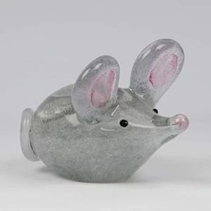 Objets d'Art Glass Ornament - Mouse