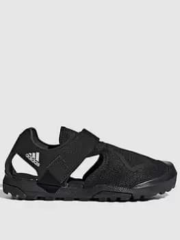 Adidas Terrex Kids Captain Toey Sandal, Black/White, Size 1