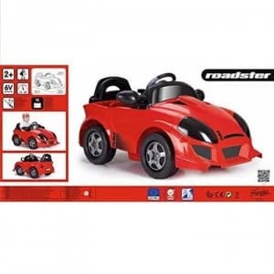 Feber Ferrari Roadster Venture 6v Car - Red
