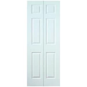 Wickes Woburn Internal White Smooth Moulded 6 Panel Bi-Fold Door - 1981 x 762mm