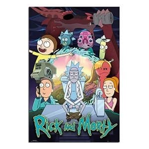 Rick And Morty Poster Season 4 100