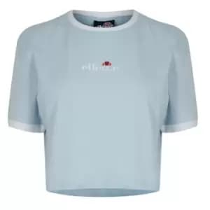Ellesse Womens Derla Cropped T-Shirt - Blue