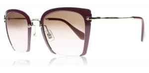 Miu Miu MU52RS Sunglasses Dark Purple UA50A6 52mm