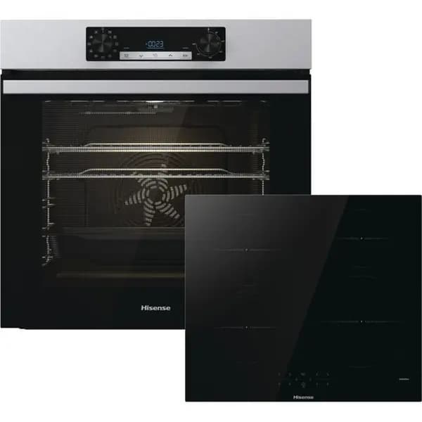 Hisense BI6061GSUK Built In Electric Single Oven & Gas Hob Pack